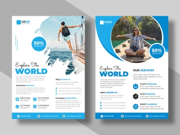 Travel Agency Flyer Template Ver-2 preview picture
