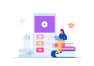 Online Education Illustration Vol 1