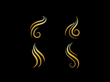 Hair woman and face logo and symbols