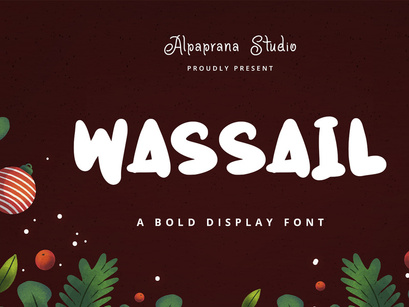 Wassail - Display Font