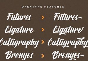 Aylafs - Bold Script Font