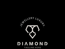 Jewelry Logo Template Design, diamond shop, accessories fashion Design, simple icon