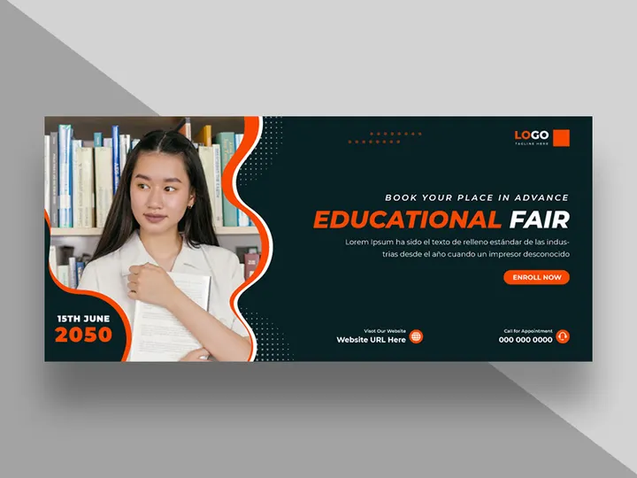 Education Fair social media cover Ver-2