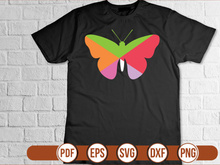 Butterfly t shirt Design