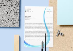 Creative Letterhead Design Template