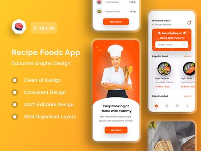 Cooking Food Recipe App