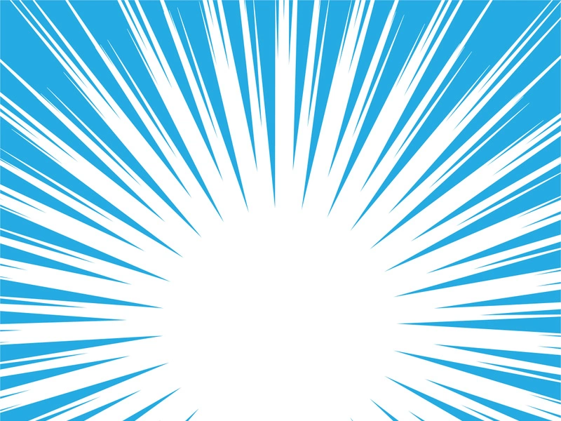 Speed Lines Comic Book Design Element Vector Illustration