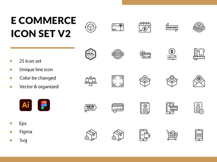 E-Commerce Icon Set V2