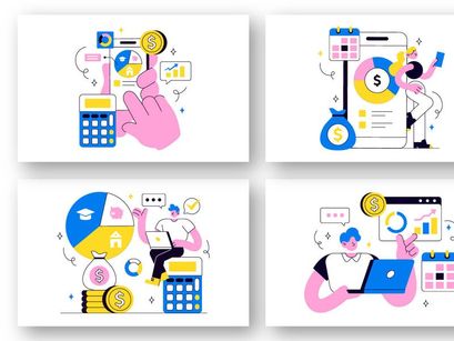 10 Expense Management Illustration