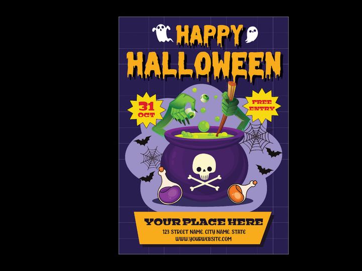 Halloween Day Flyer