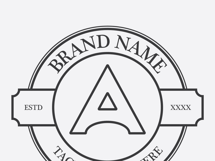A vintage logo