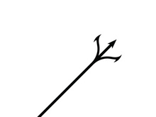 Trident Logo Template vector icon illustration design