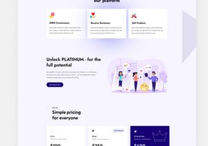 Creatorcrowd - Software Startup Figma UI Template