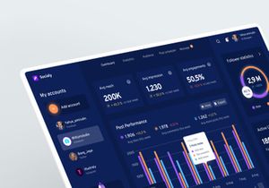 Socialy - Social Media Dashboard