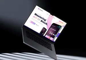 Learntocks - Landing Page Design