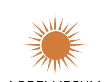 Sun logo preview picture