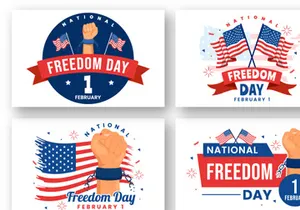 16 National Freedom Day Illustration