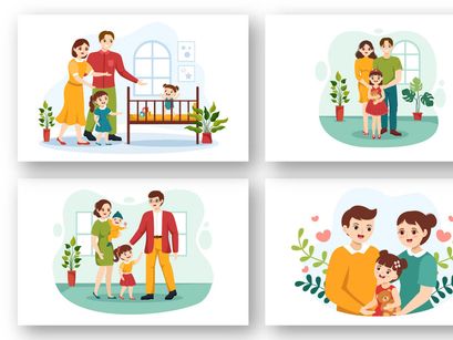 13 Child Adoption Agency Illustration