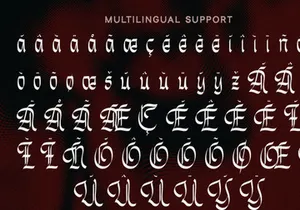 Unholy Trinity - Gothic Display
