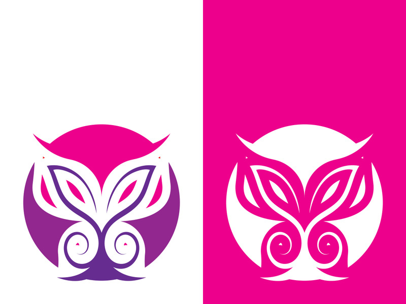 Butterfly logo icon vector design illustration