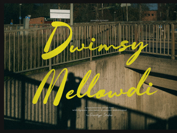 Dwimsy Mellowdi | Handwritten Script preview picture