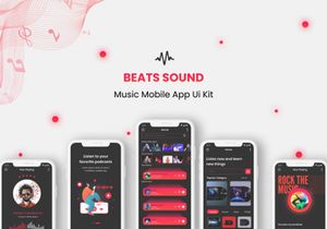 Music Beatser App Ui Kit v1.0