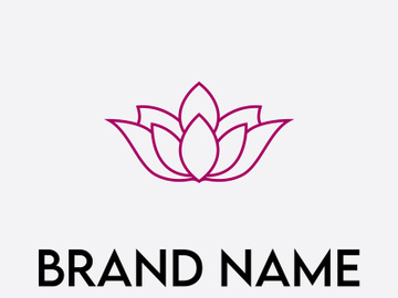 Lotus logo design preview picture