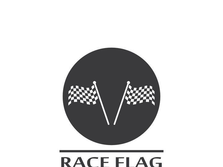 Race flag logo
