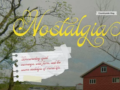 Rastiya Daffodil | Handwritten Script