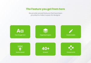 Grocery app ui kit