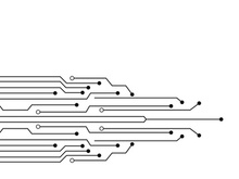 Circuit vector illustration