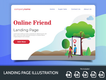 Landing Page Illustration 39 preview picture