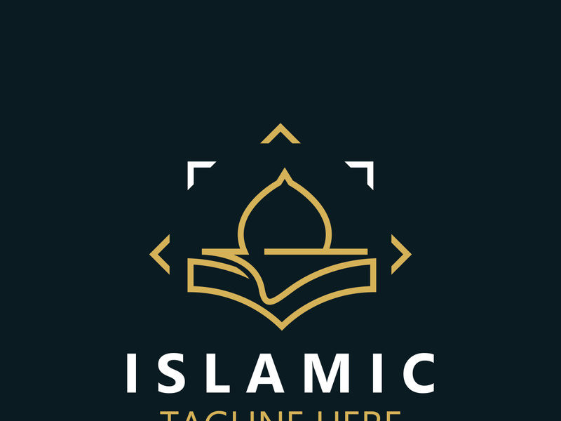 Islamic Mosque Logo design, template Islamic, Islamic Day Ramadan vector graphic creative idea