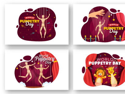 12 World Puppetry Day Illustration