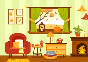 13 Autumn Home Decor Illustration