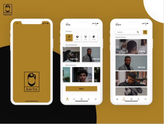 Berto Barbershop Booking Application