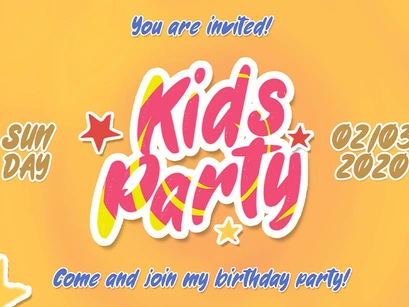 Gweneth - Playful Children Typeface