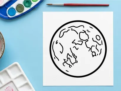 Ilustração de contorno de mapa-múndi desenhado à mão. Esboço de globo simples com continentes para conceitos de negócios globais e viagens.
