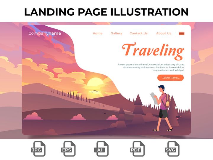 Landing Page Illustration 31