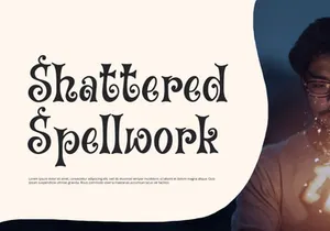 Illusion Thread - Display Font