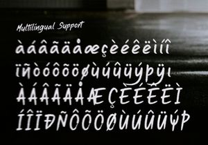 Grand Morisey | Brush Handwritten Font