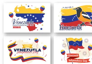 14 Happy Venezuela Independence Day Illustration