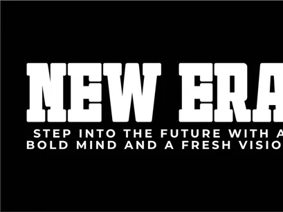Birthday Varsity - Condensed Slab Serif Font