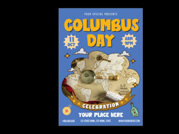 Columbus Day Flyer preview picture