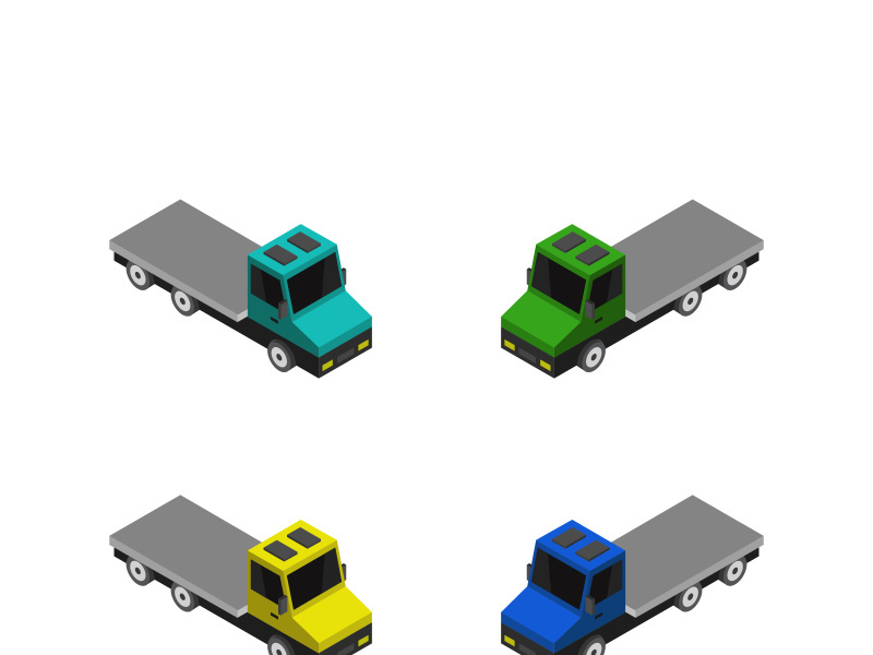 Download Isometric Truck By Marco Livolsi Epicpxls