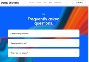Desgy Nextjs Free Landing Page Template