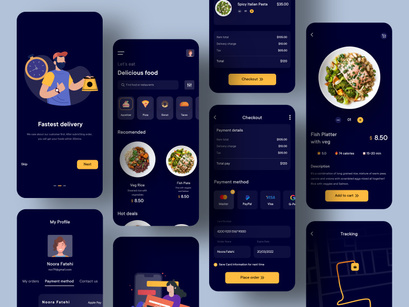 Food Delivery Mobile Application Design