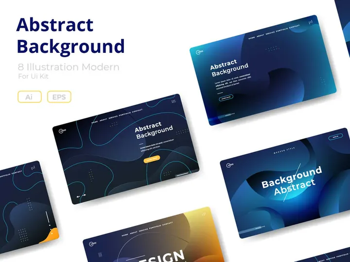 Abstract trendy background