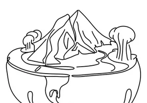 Flat Illustration Global Warming