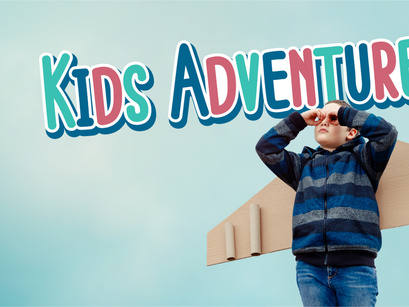 Kid Boys Playful Font